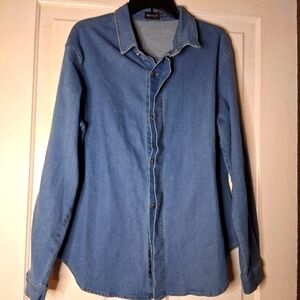 Classic Blue Denim Shirt
